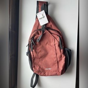 G4Free Sling Bag RFID Blocking Sling Backpack Crossbody Chest Bag Daypack